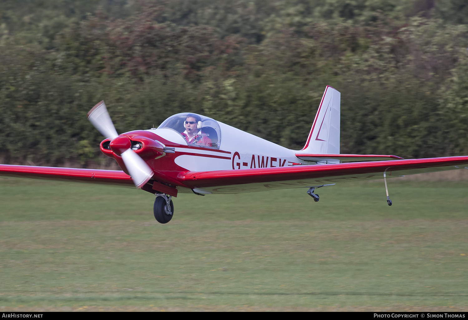 Aircraft Photo of G-AWEK | Sportavia-Pützer Fournier RF-4D | AirHistory.net #489645