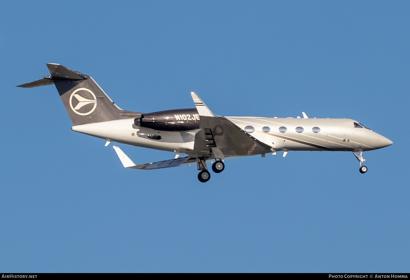 Aircraft Photo of N102JE | Gulfstream Aerospace G-IV Gulfstream IV-SP | AirHistory.net #489652