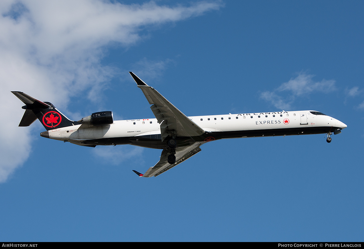 Aircraft Photo of C-GLJZ | Bombardier CRJ-900LR (CL-600-2D24) | Air Canada Express | AirHistory.net #489667