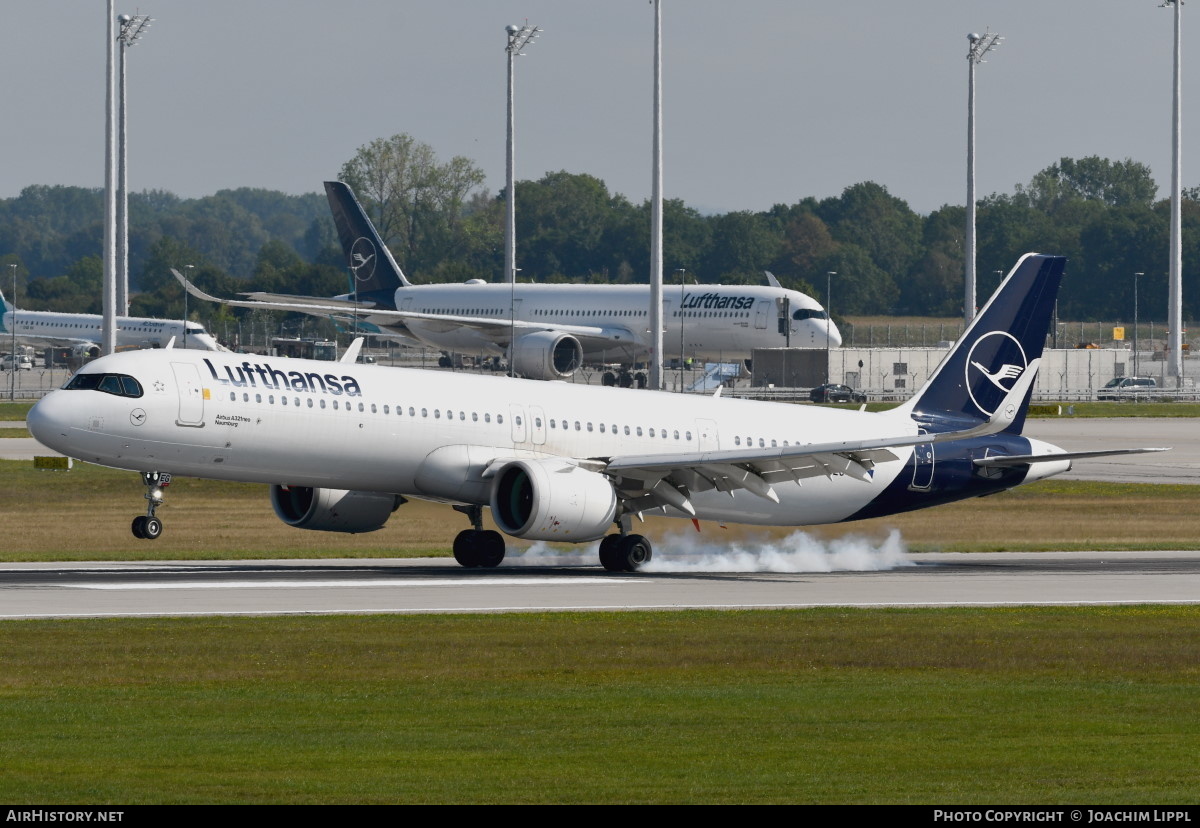 Aircraft Photo of D-AIEG | Airbus A321-271NX | Lufthansa | AirHistory.net #489671