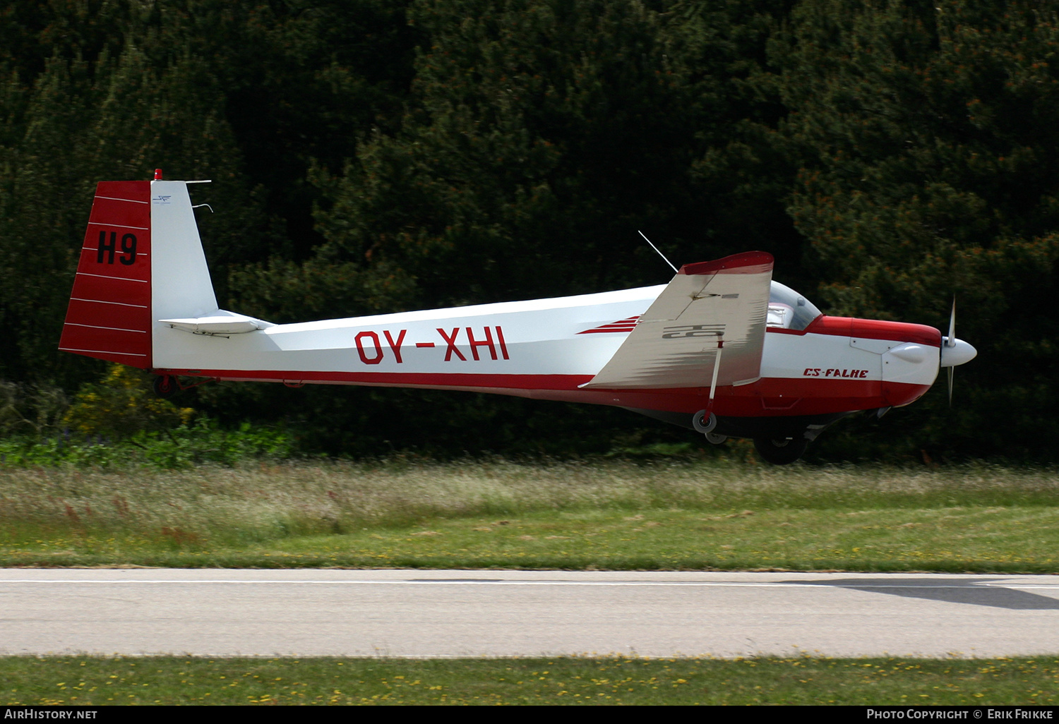Aircraft Photo of OY-XHI | Scheibe SF-25C Falke | AirHistory.net #489673