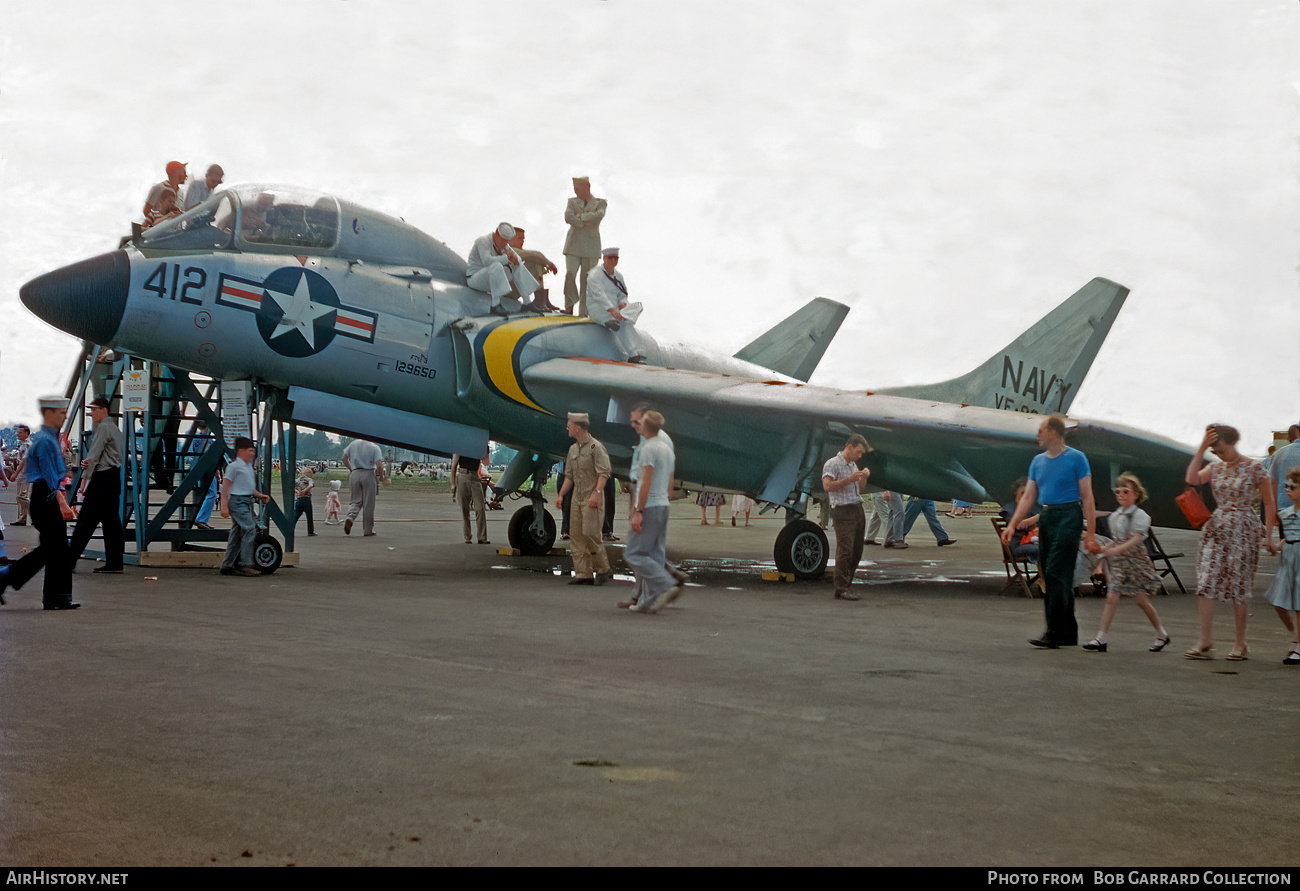 Aircraft Photo of 129650 | Vought F7U-3 Cutlass | USA - Navy | AirHistory.net #489676