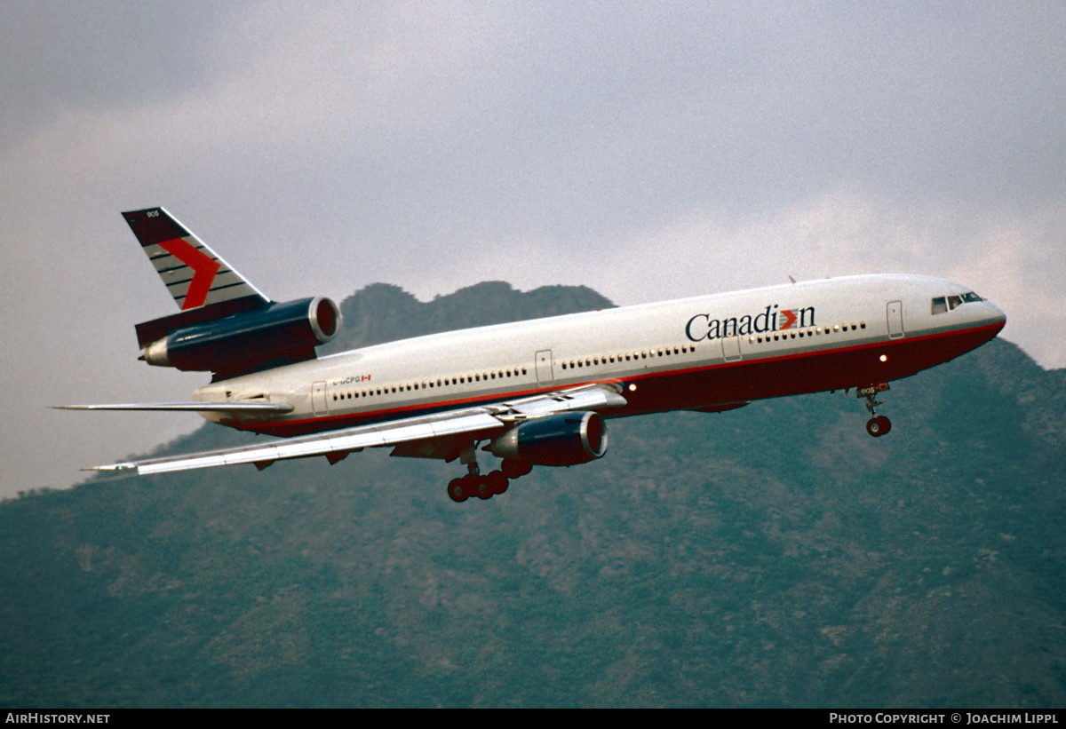 Aircraft Photo of C-GCPG | McDonnell Douglas DC-10-30 | Canadian Airlines | AirHistory.net #489688