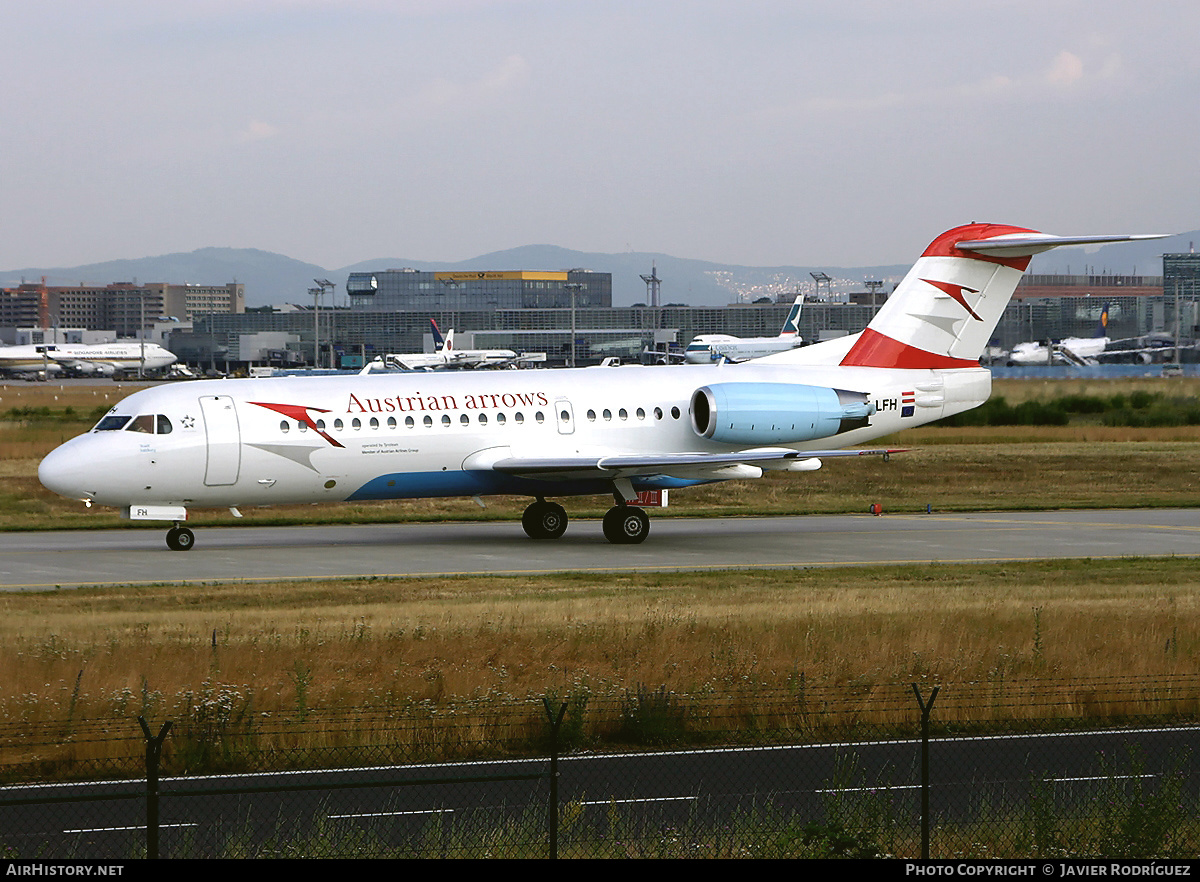 Aircraft Photo of OE-LFH | Fokker 70 (F28-0070) | Austrian Arrows | AirHistory.net #489705