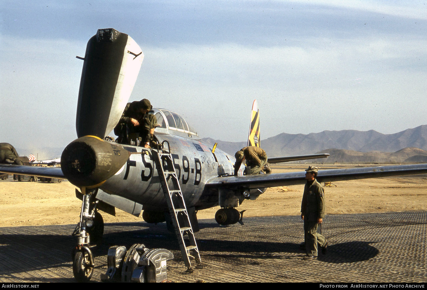 Aircraft Photo of 51-559 / 1559 | Republic F-84E Thunderjet | USA - Air Force | AirHistory.net #489724