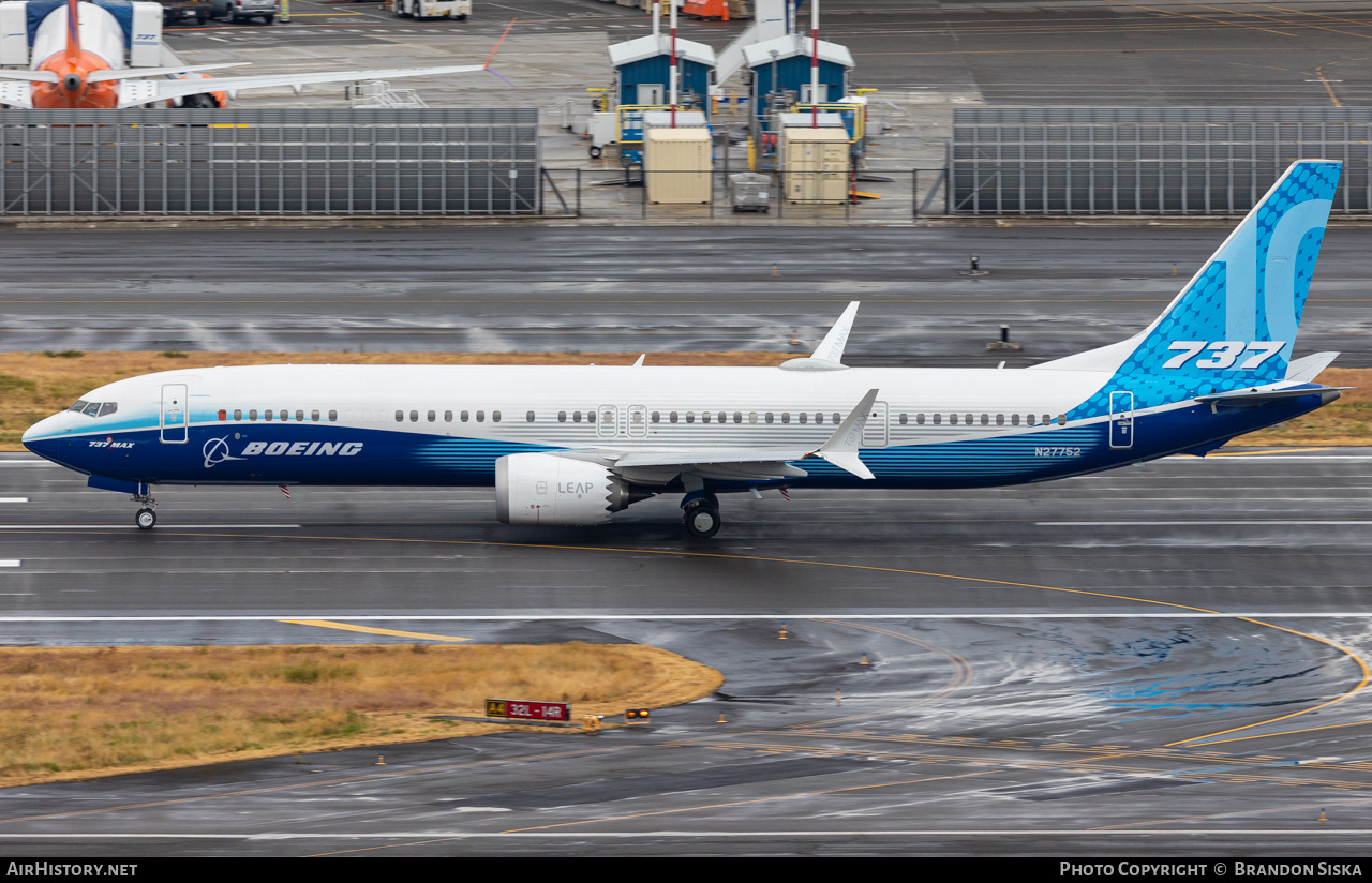 Aircraft Photo of N27752 | Boeing 737-10 Max 10 | Boeing | AirHistory.net #489736