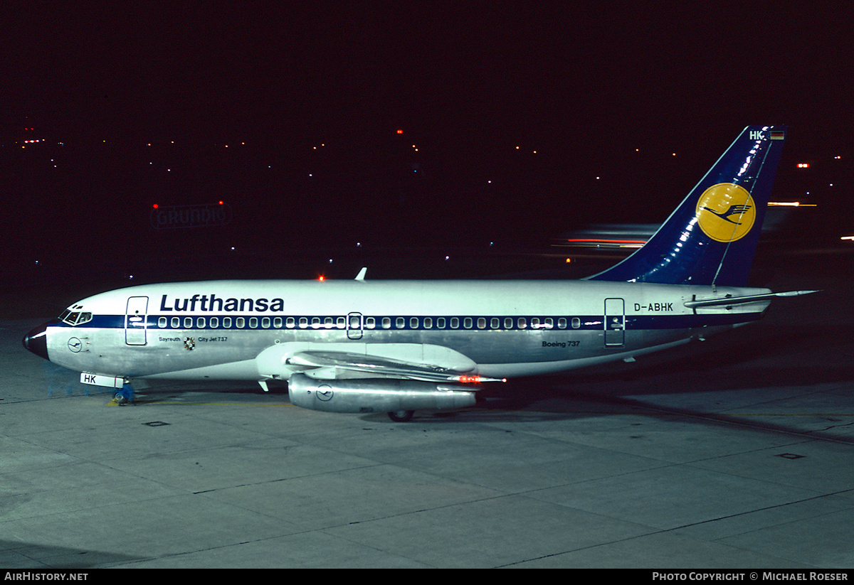 Aircraft Photo of D-ABHK | Boeing 737-230/Adv | Lufthansa | AirHistory.net #489747
