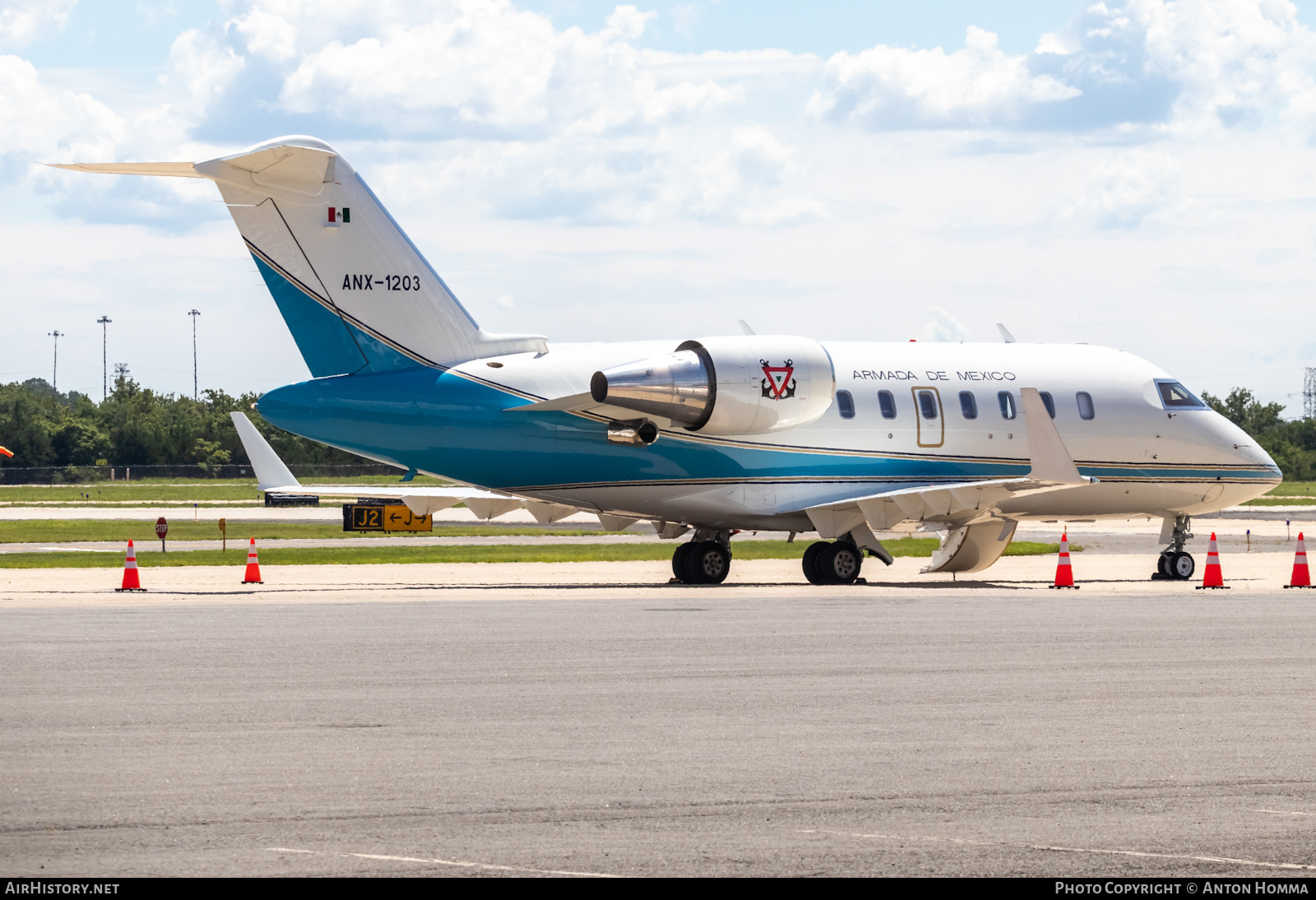 Aircraft Photo of ANX-1203 | Bombardier Challenger 605 (CL-600-2B16) | Mexico - Navy | AirHistory.net #489755