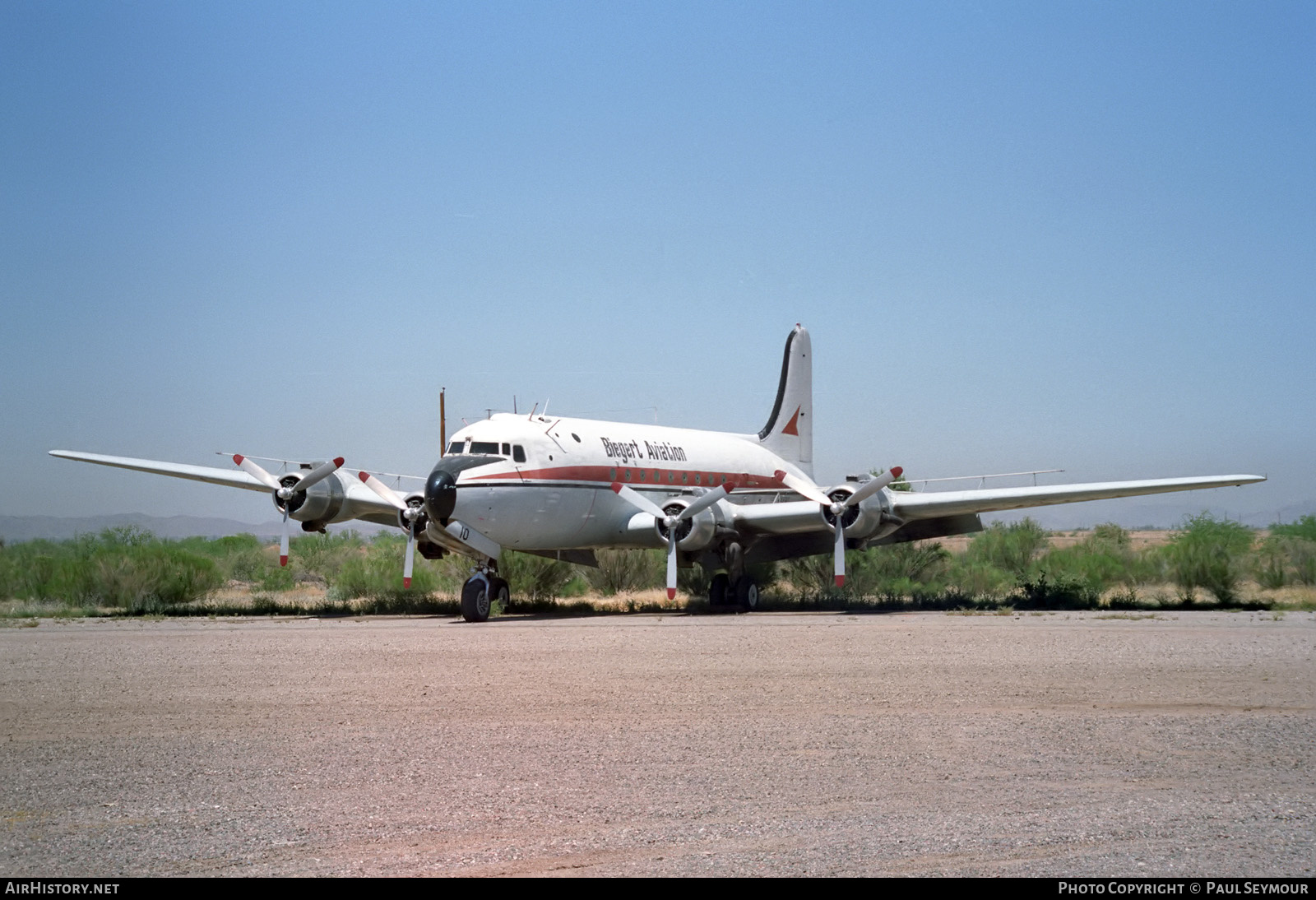 Aircraft Photo of N44910 | Douglas C-54Q Skymaster | Biegert Aviation | AirHistory.net #489773