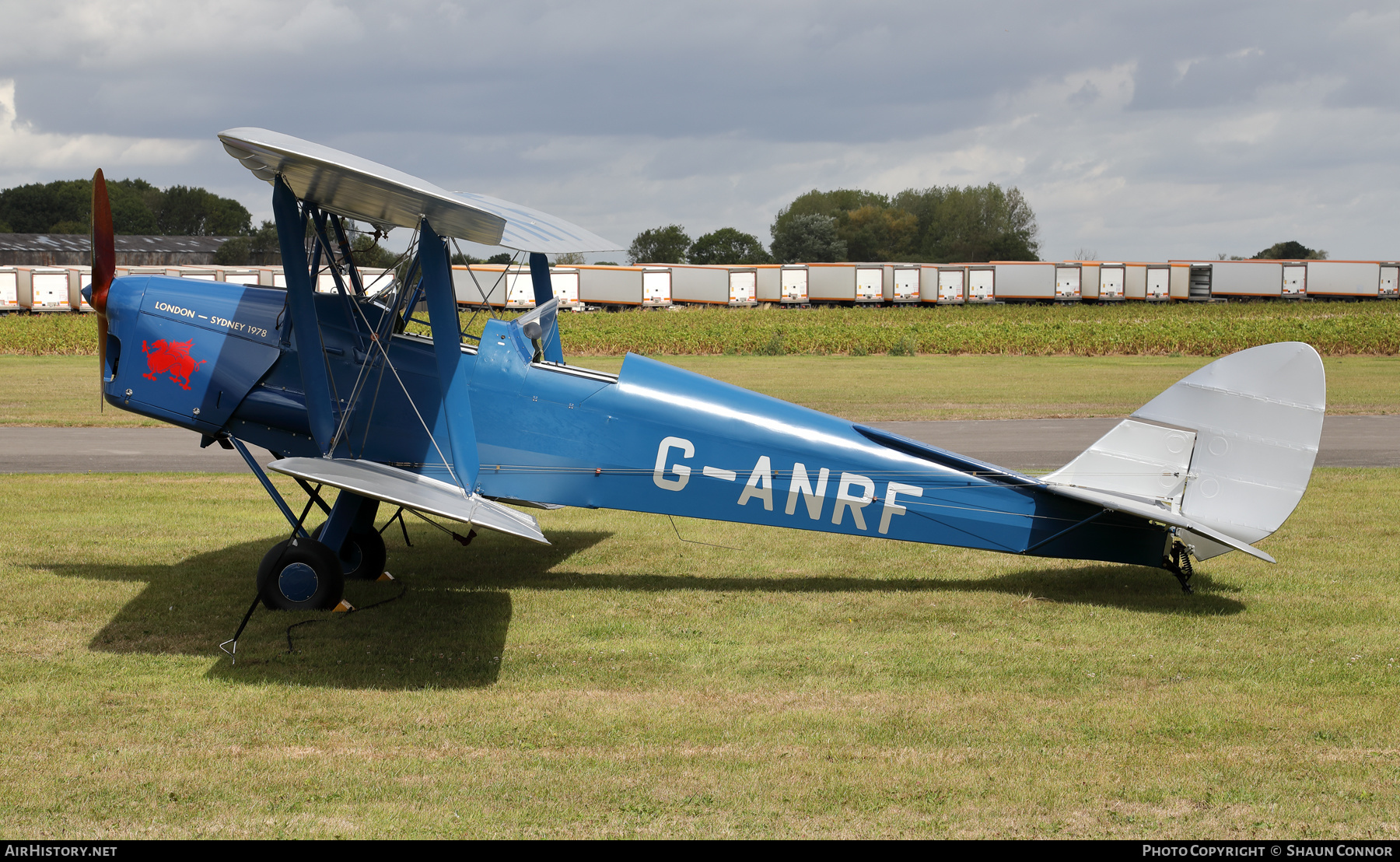 Aircraft Photo of G-ANRF | De Havilland D.H. 82A Tiger Moth II | AirHistory.net #489782