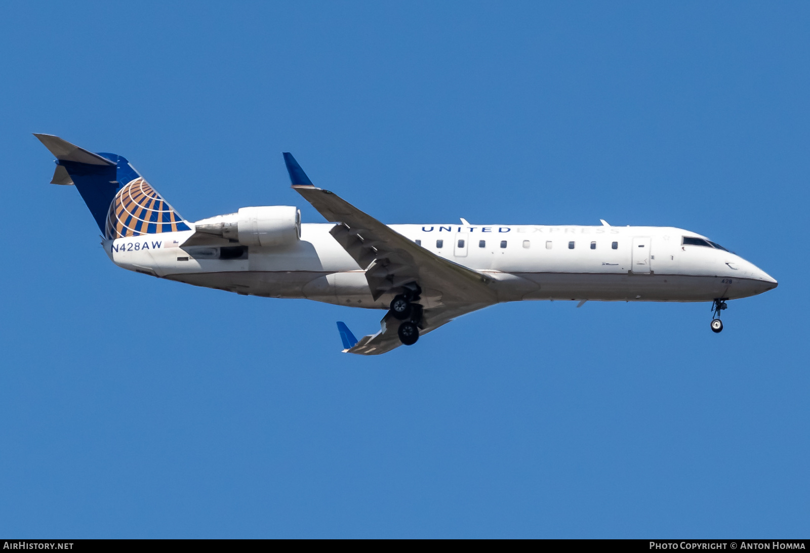 Aircraft Photo of N428AW | Bombardier CRJ-200LR (CL-600-2B19) | United Express | AirHistory.net #489793