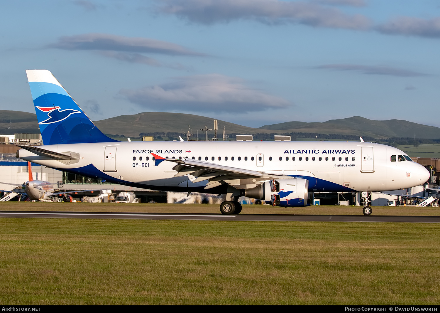 Aircraft Photo of OY-RCI | Airbus A319-112 | Atlantic Airways | AirHistory.net #489818