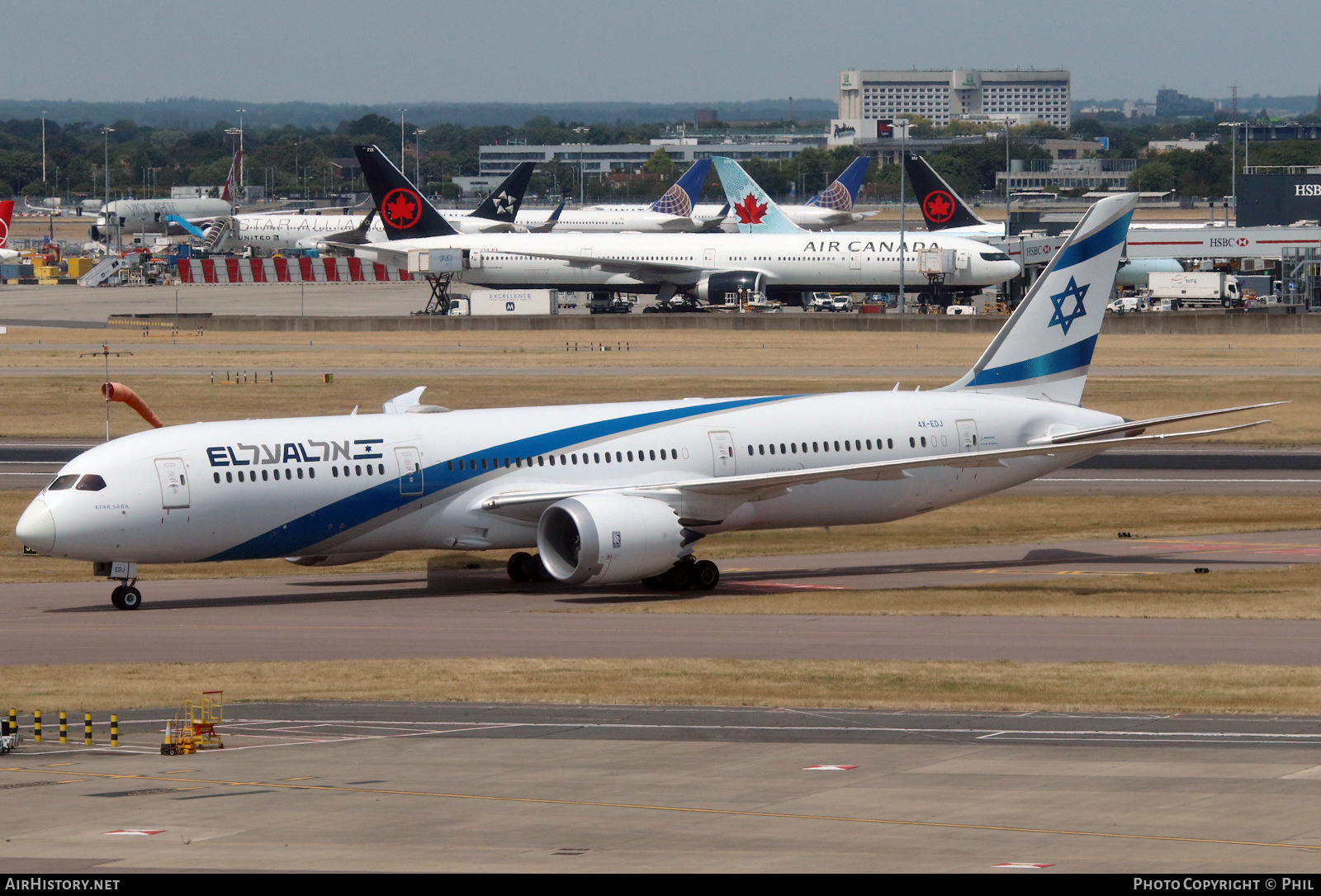 Aircraft Photo of 4X-EDJ | Boeing 787-9 Dreamliner | El Al Israel Airlines | AirHistory.net #489819