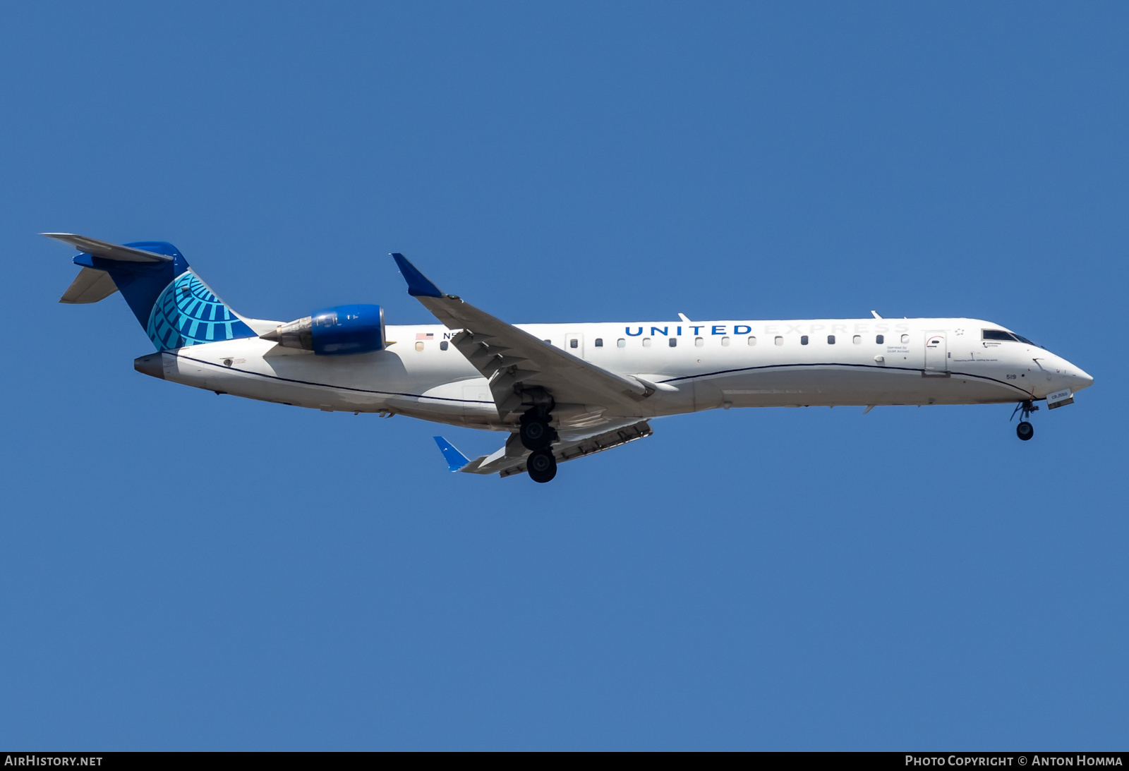 Aircraft Photo of N519GJ | Bombardier CRJ-550 (CL-600-2C11) | United Express | AirHistory.net #489823