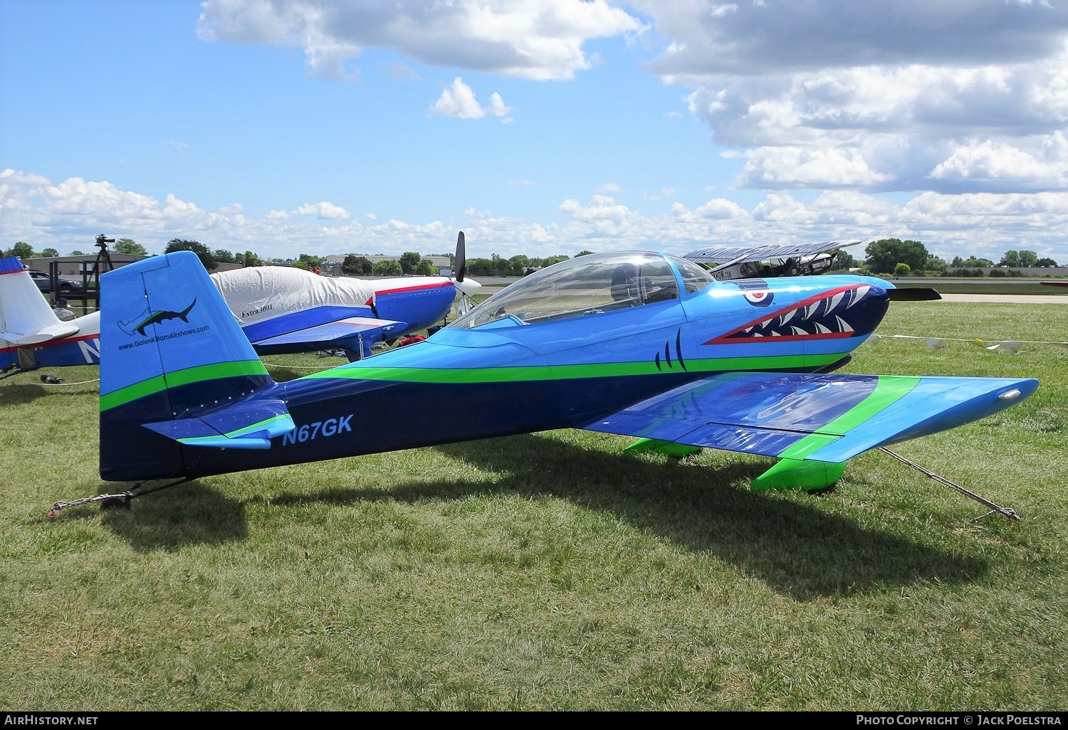 Aircraft Photo of N67GK | Van's RV-8 | AirHistory.net #489834