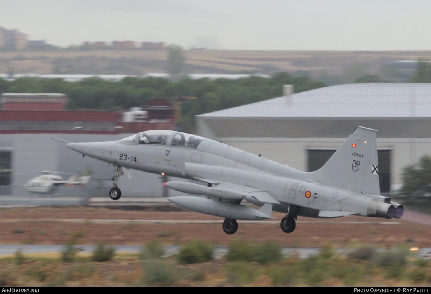 Aircraft Photo of AE.9-24 | Northrop SF-5B(M) Freedom Fighter | Spain - Air Force | AirHistory.net #489836