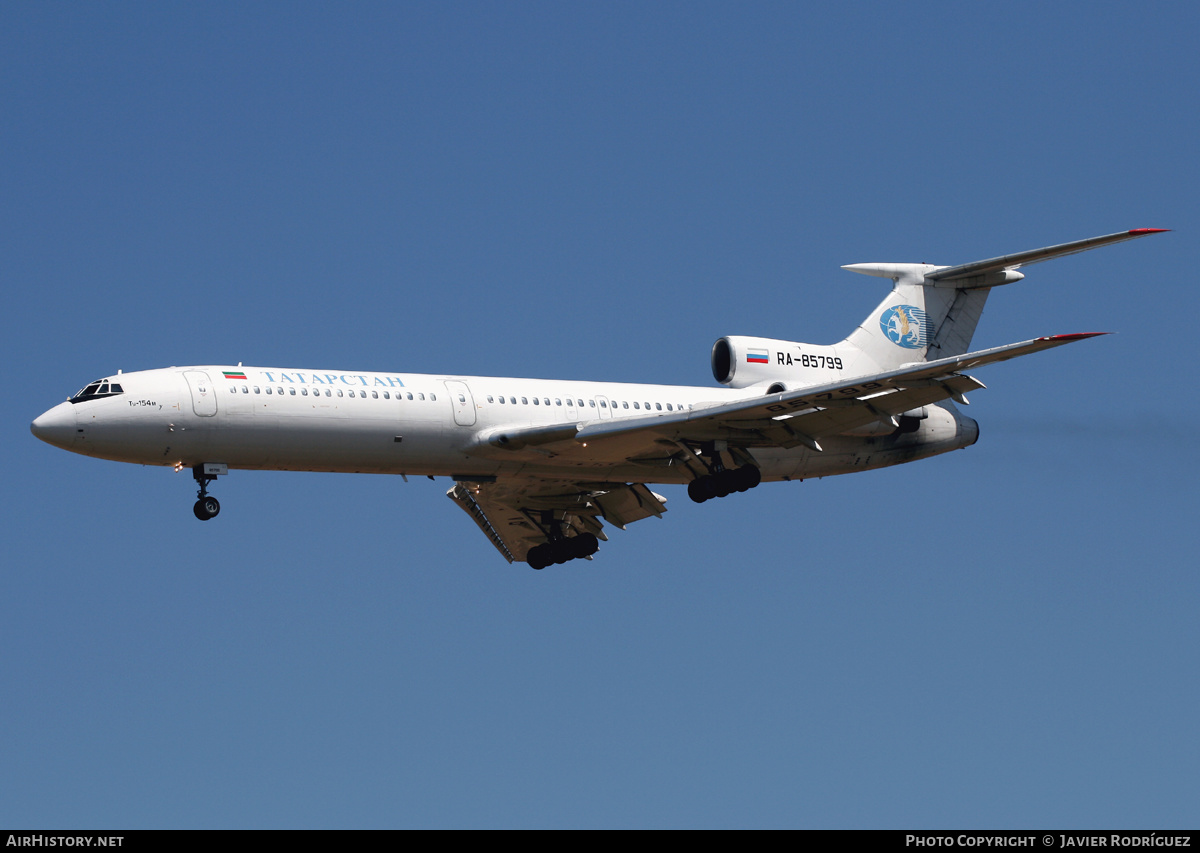 Aircraft Photo of RA-85799 | Tupolev Tu-154M | Tatarstan Airlines | AirHistory.net #489840