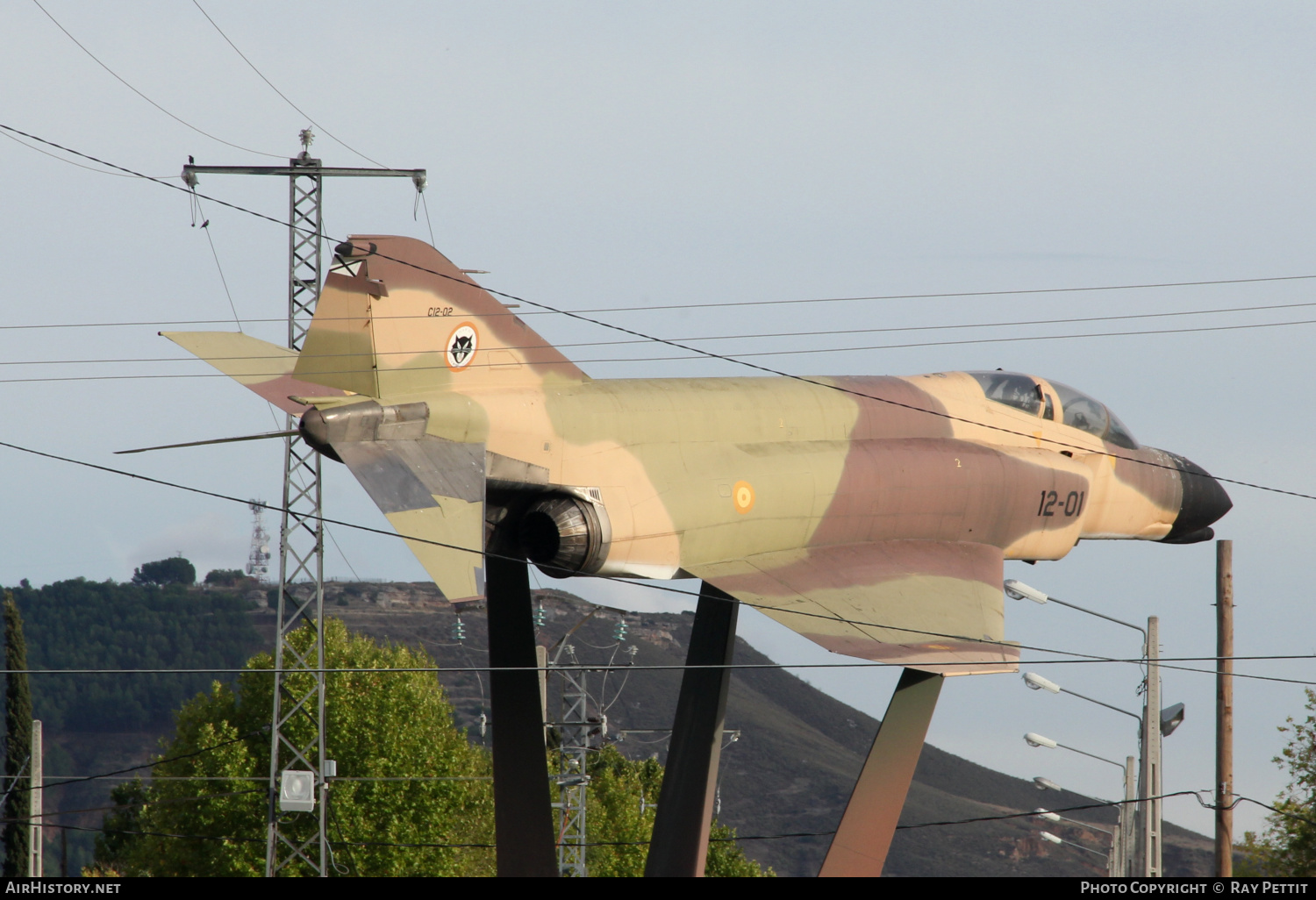 Aircraft Photo of C.12-02 | McDonnell F-4C Phantom II | Spain - Air Force | AirHistory.net #489849