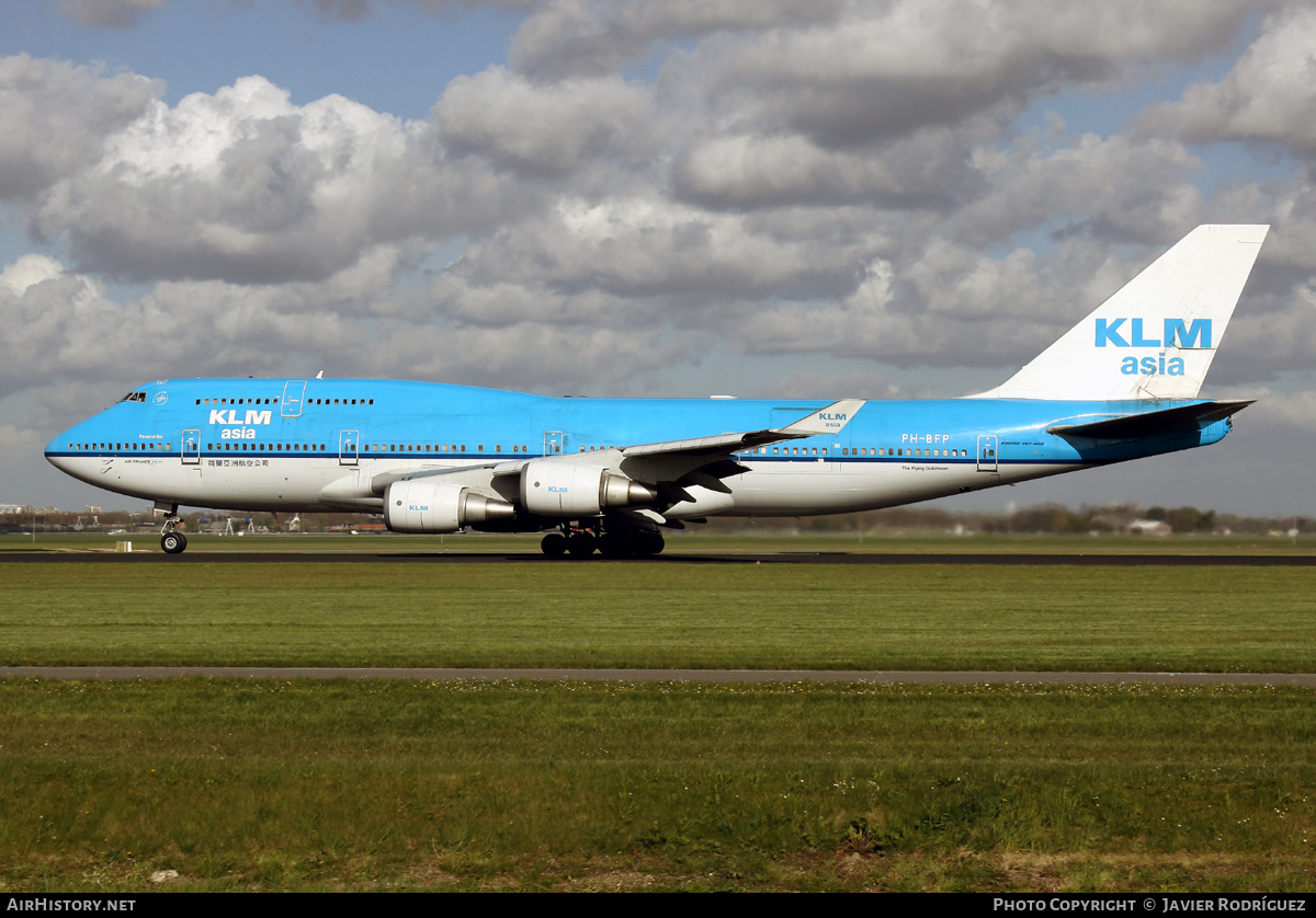 Aircraft Photo of PH-BFP | Boeing 747-406M | KLM Asia | AirHistory.net #489860