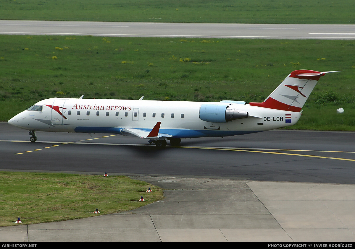 Aircraft Photo of OE-LCH | Canadair CRJ-200LR (CL-600-2B19) | Austrian Arrows | AirHistory.net #489865