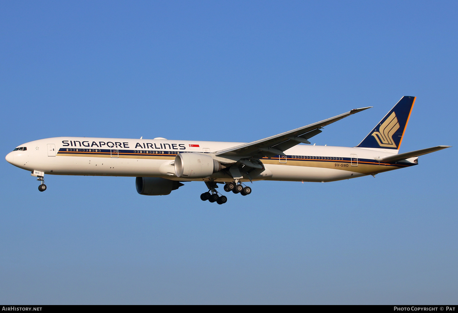 Aircraft Photo of 9V-SWO | Boeing 777-312/ER | Singapore Airlines | AirHistory.net #489872