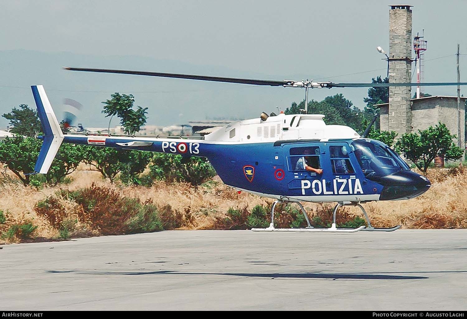 Aircraft Photo of MM80731 | Bell AB-206A-1 JetRanger | Italy - Polizia | AirHistory.net #489883