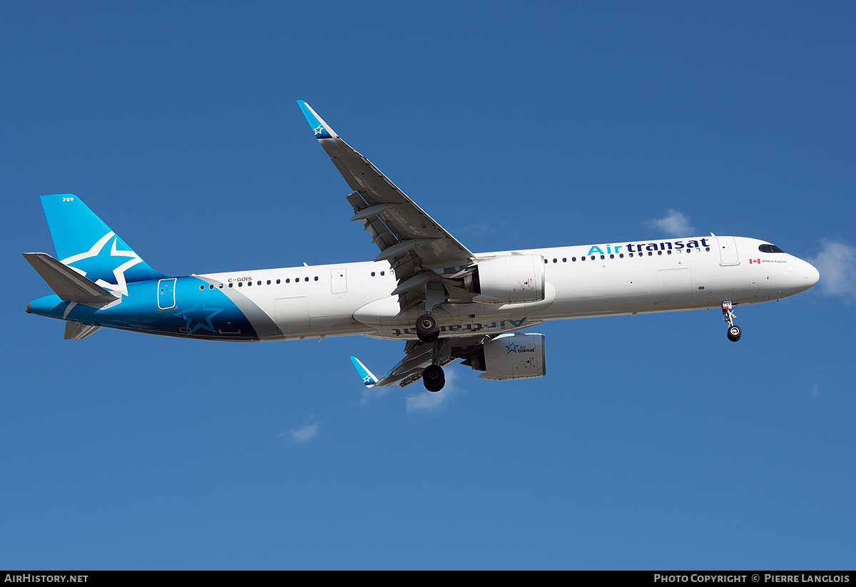 Aircraft Photo of C-GOIS | Airbus A321-271NX | Air Transat | AirHistory.net #489886