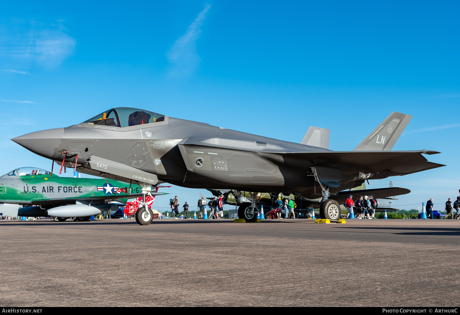 Aircraft Photo of 19-5475 / AF19-5475 | Lockheed Martin F-35A Lightning II | USA - Air Force | AirHistory.net #489920