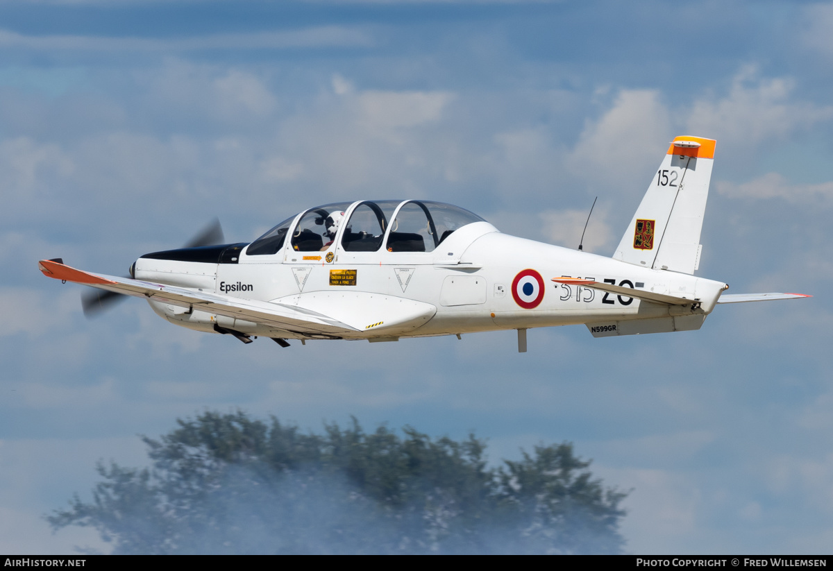 Aircraft Photo of N599GR / 152 | Socata TB-30 Epsilon | France - Air Force | AirHistory.net #489927