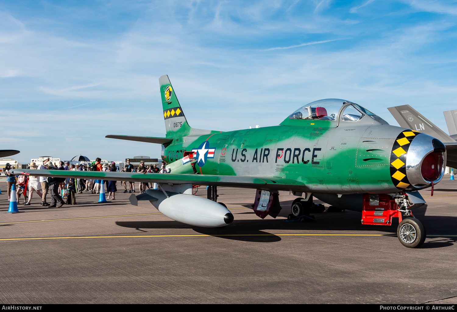 Aircraft Photo of F-AYSB / 01675 | Canadair CL-13B Sabre 6 | USA - Air Force | AirHistory.net #489934