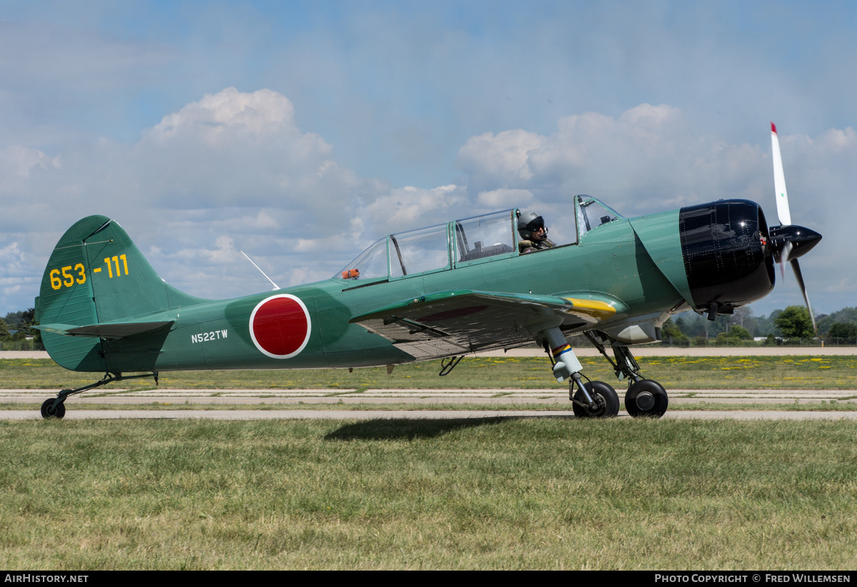 Aircraft Photo of N522TW / 653-111 | Yakovlev Yak-52TW | Japan - Air Force | AirHistory.net #489939