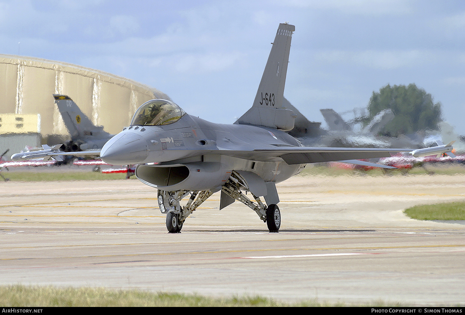 Aircraft Photo of J-643 | General Dynamics F-16AM Fighting Falcon | Netherlands - Air Force | AirHistory.net #489947