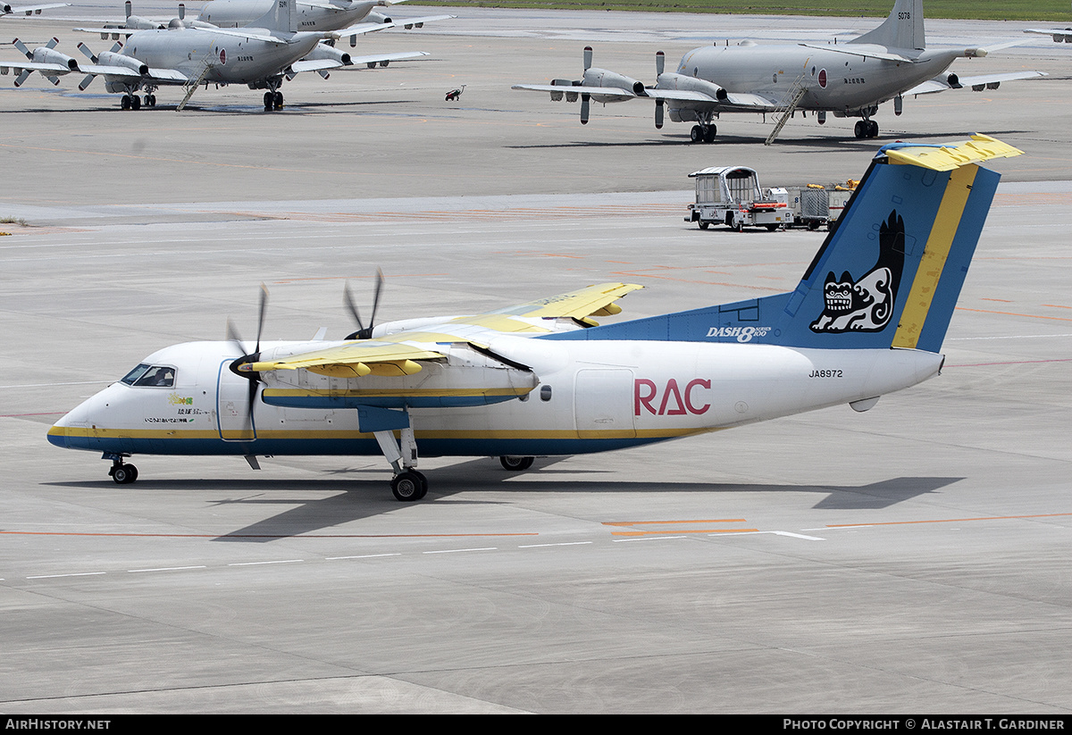 Aircraft Photo of JA8972 | Bombardier DHC-8-103Q Dash 8 | RAC - Ryukyu Air Commuter | AirHistory.net #489949
