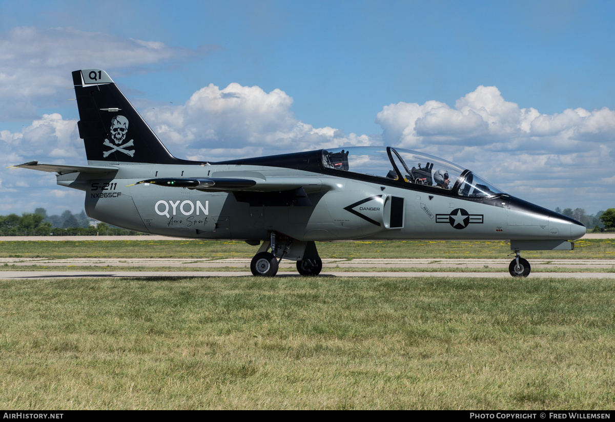 Aircraft Photo of N265CF / NX265CF / Q1 | SIAI-Marchetti S-211 | USA - Navy | AirHistory.net #489952