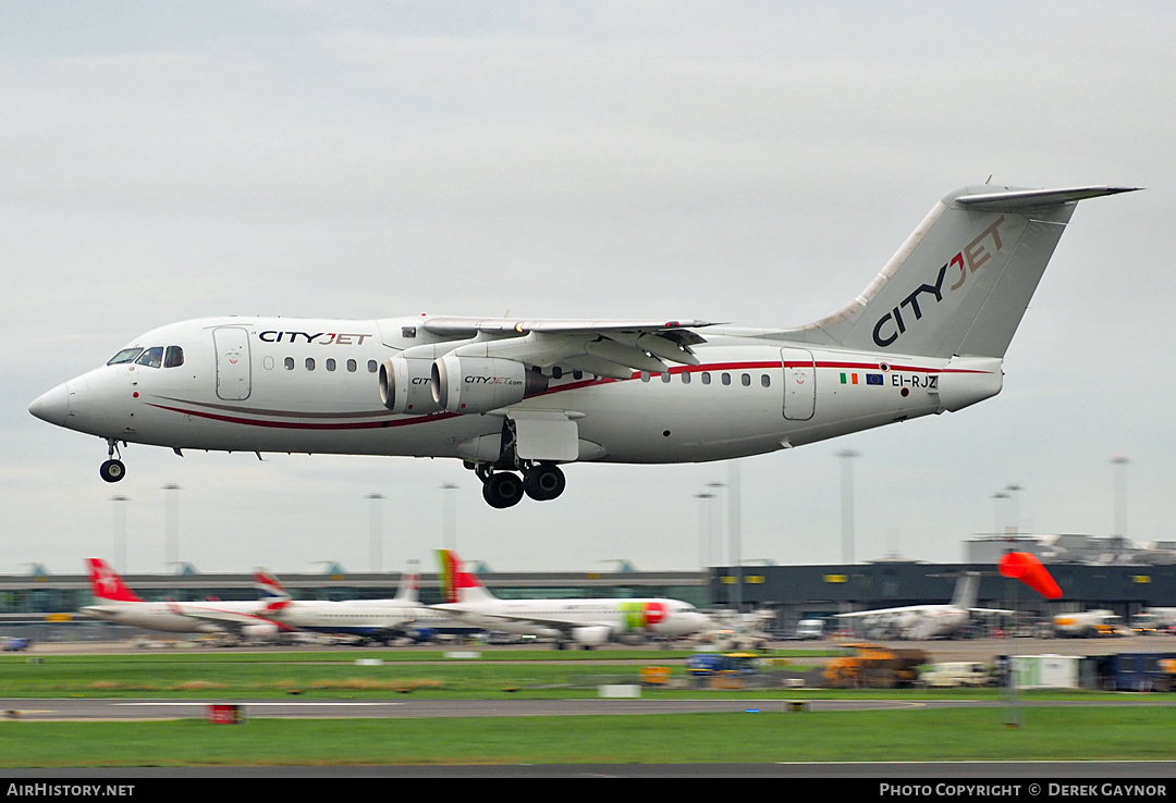 Aircraft Photo of EI-RJZ | British Aerospace Avro 146-RJ85 | CityJet | AirHistory.net #489974