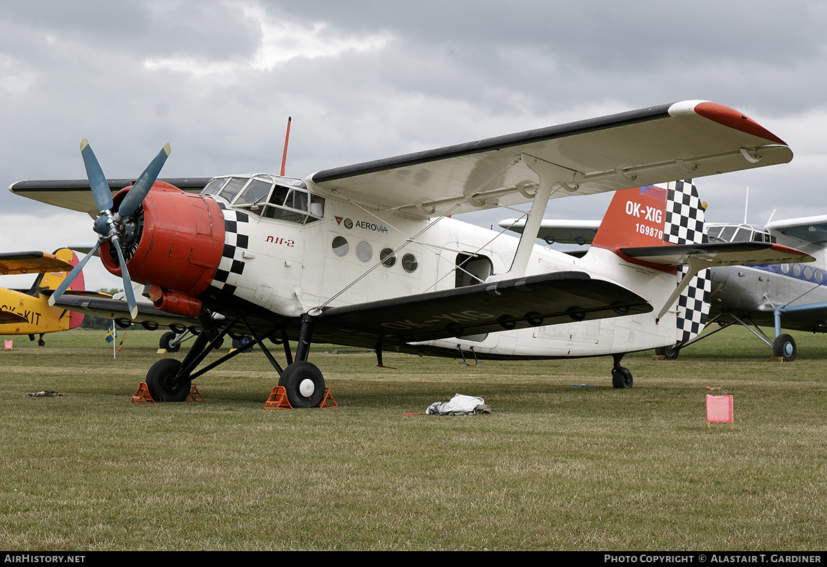 Aircraft Photo of OK-XIG | Antonov An-2T | Aerovia | AirHistory.net #489991