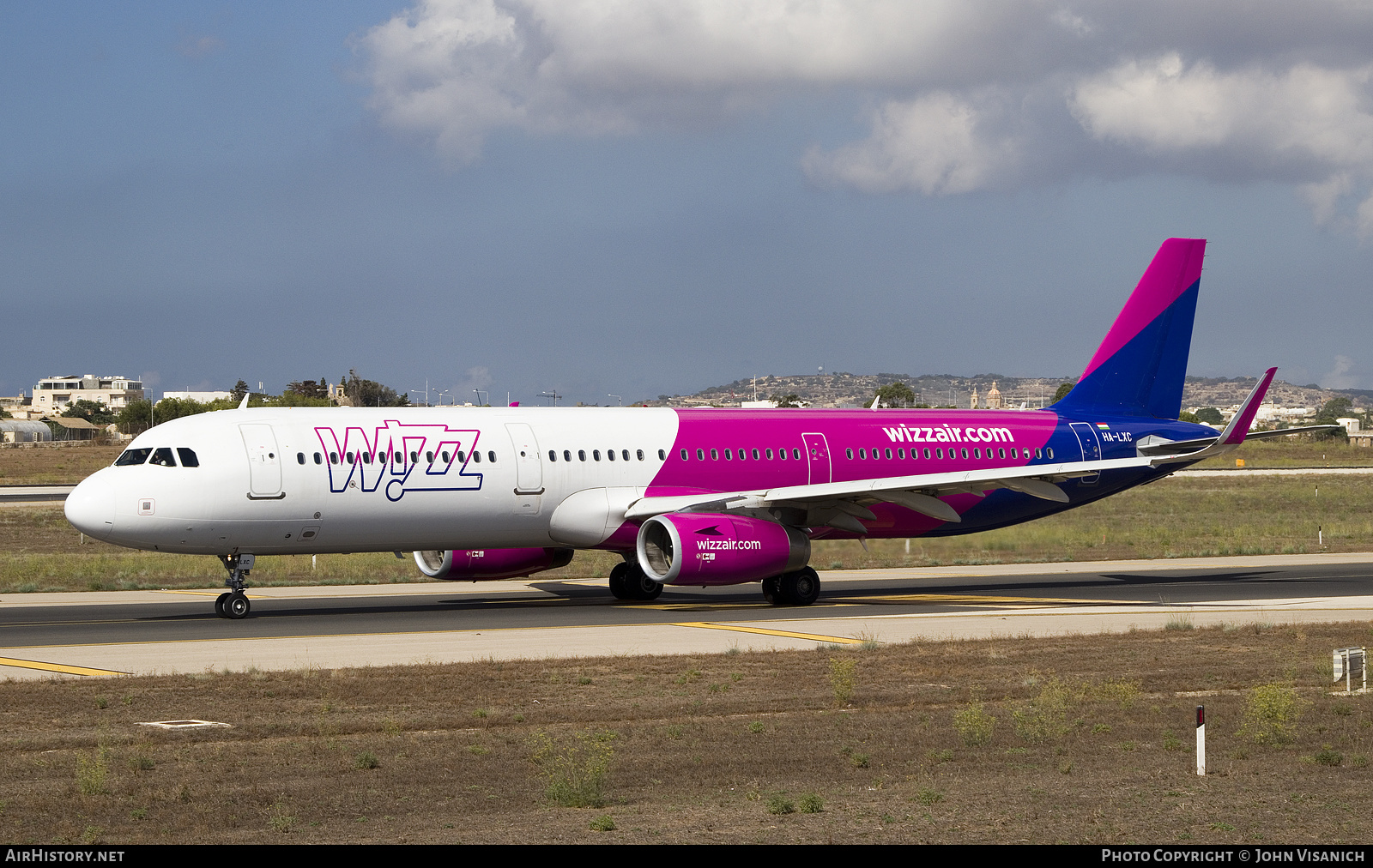 Aircraft Photo of HA-LXC | Airbus A321-231 | Wizz Air | AirHistory.net #490005