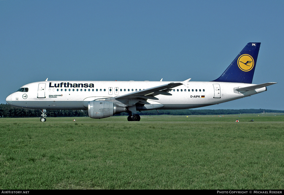 Aircraft Photo of D-AIPK | Airbus A320-211 | Lufthansa | AirHistory.net #490012