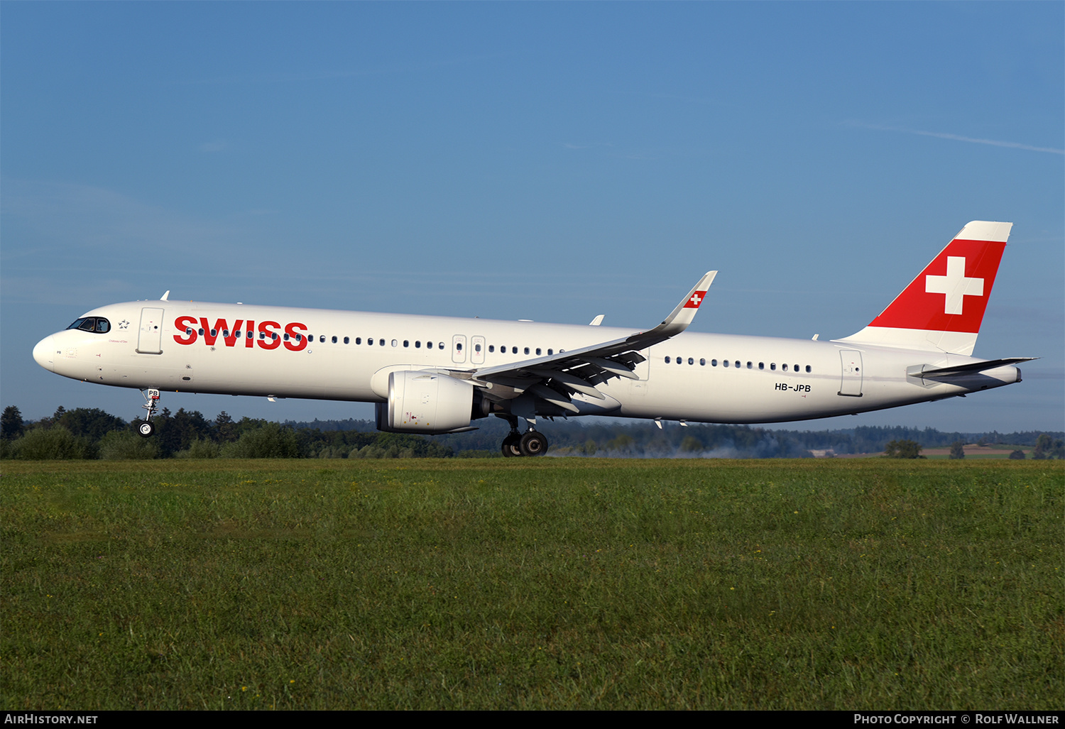 Aircraft Photo of HB-JPB | Airbus A321-271NX | Swiss International Air Lines | AirHistory.net #490017