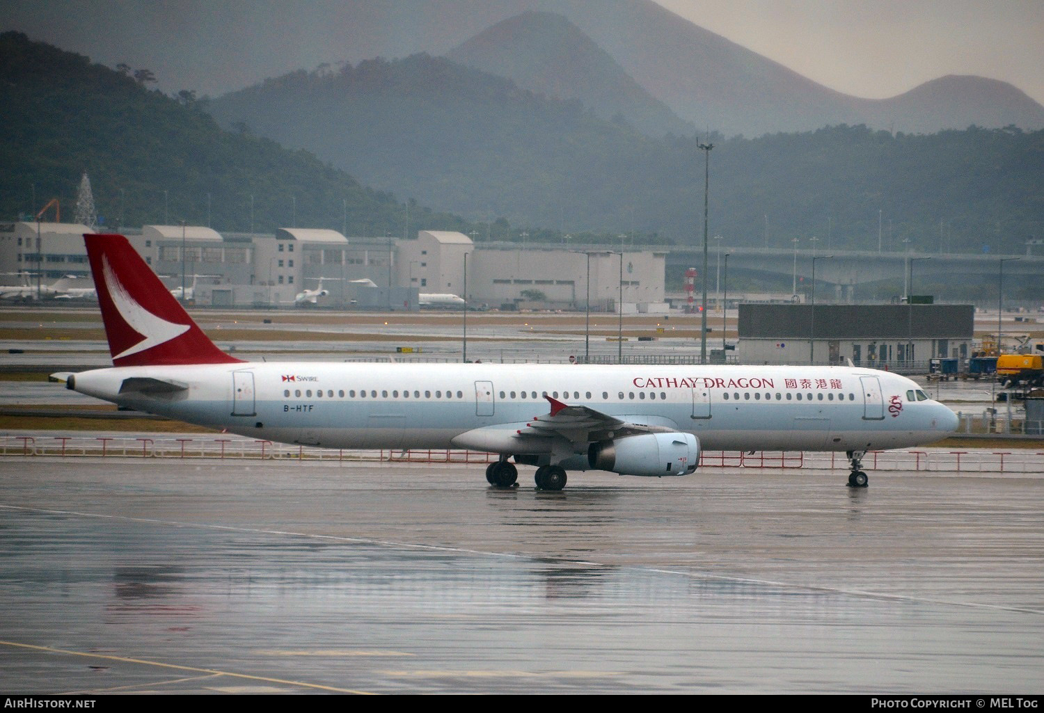 Aircraft Photo of B-HTF | Airbus A321-231 | Cathay Dragon Airways | AirHistory.net #490020