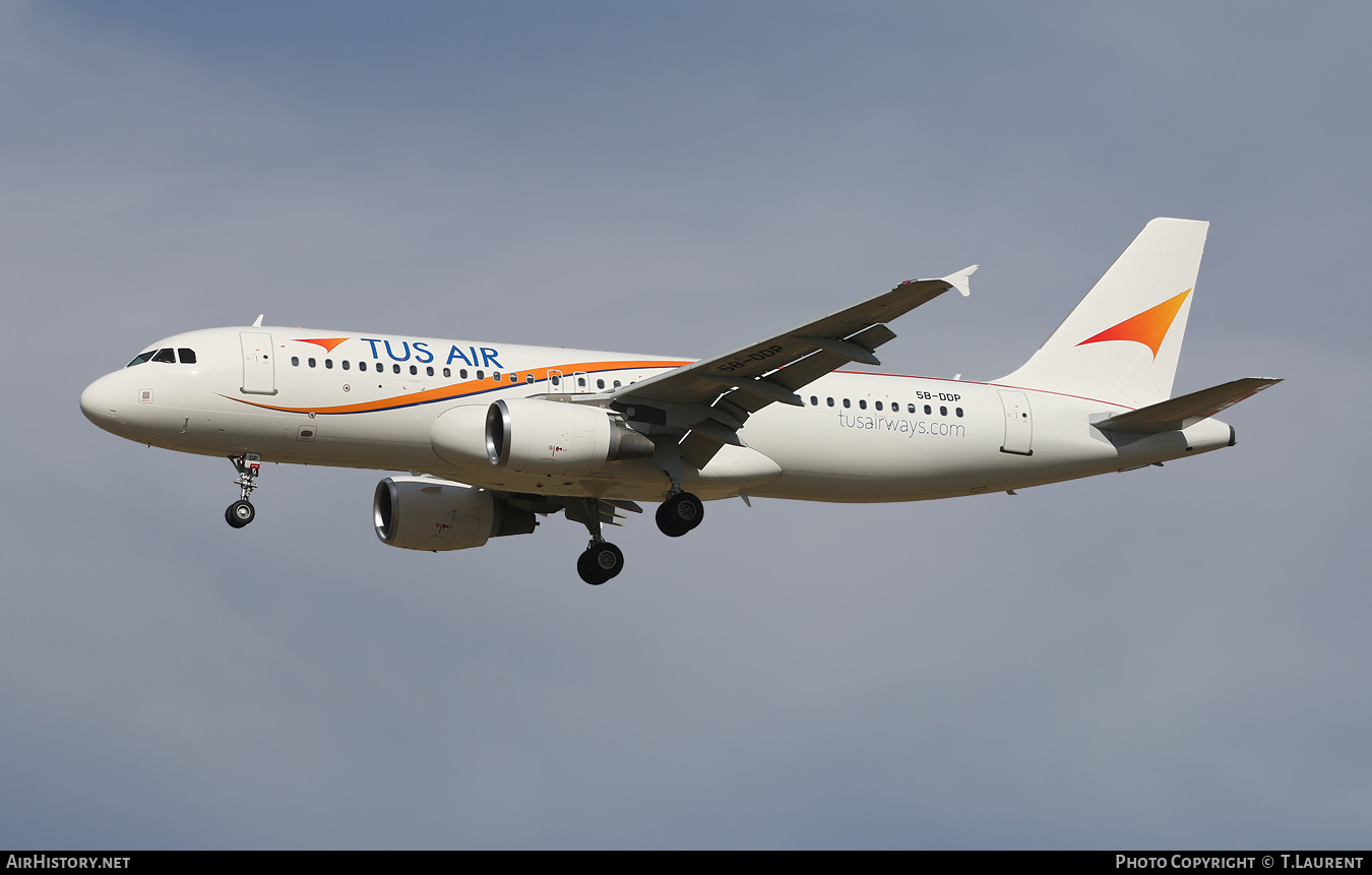 Aircraft Photo of 5B-DDP | Airbus A320-214 | Tus Airways | AirHistory.net #490034