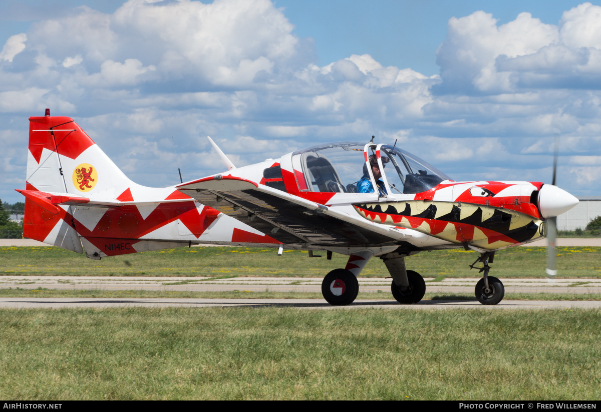 Aircraft Photo of N114EC | Scottish Aviation Sk 61D Bulldog | AirHistory.net #490038