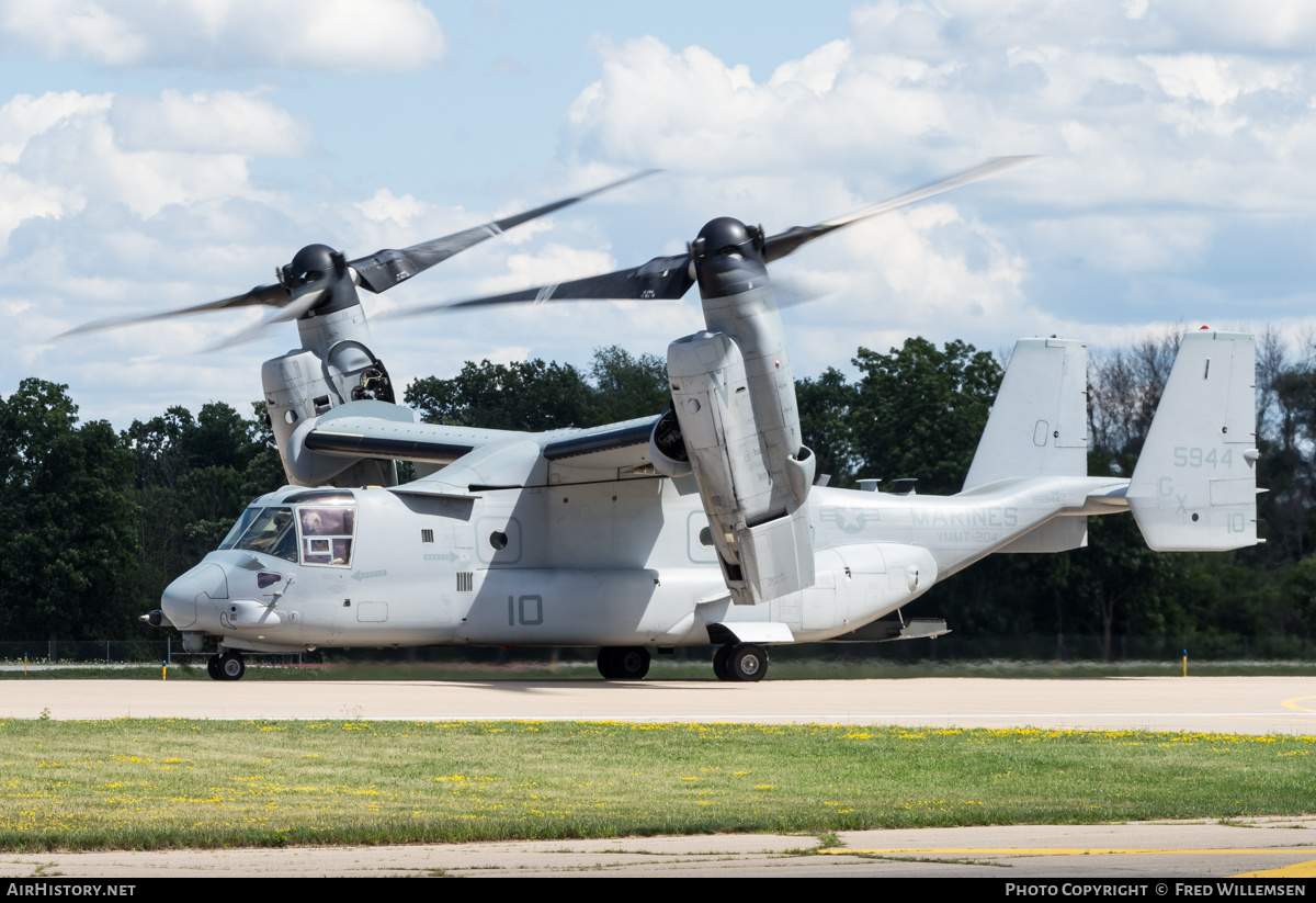 Aircraft Photo of 165944 | Bell-Boeing MV-22B Osprey | USA - Marines | AirHistory.net #490047