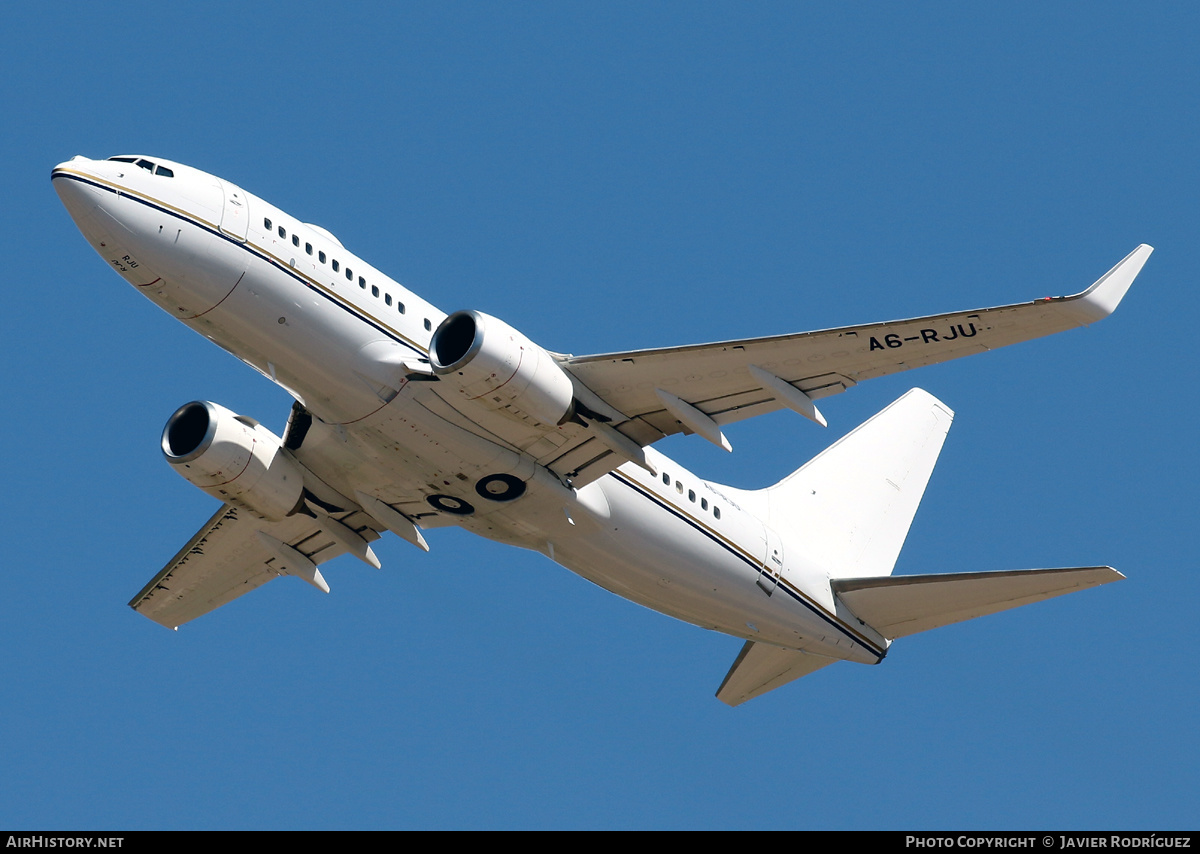 Aircraft Photo of A6-RJU | Boeing 737-77W BBJ | AirHistory.net #490064