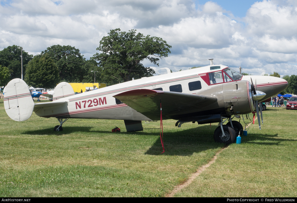 Aircraft Photo of N729M | Beech G18S | AirHistory.net #490065