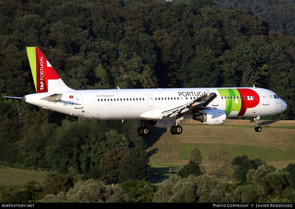 Aircraft Photo of CS-TJF | Airbus A321-211 | TAP Portugal | AirHistory.net #490071