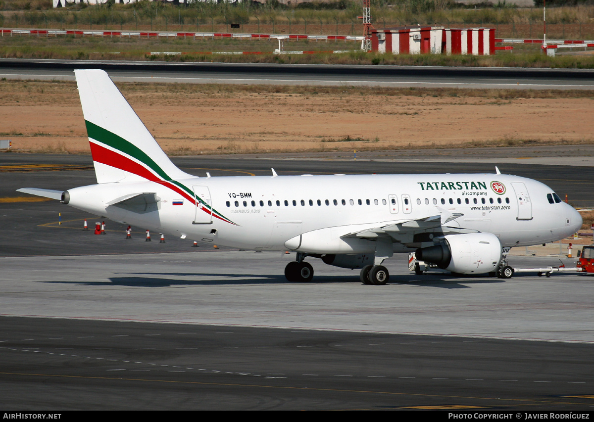 Aircraft Photo of VQ-BMM | Airbus A319-112 | Tatarstan Aircompany | AirHistory.net #490075