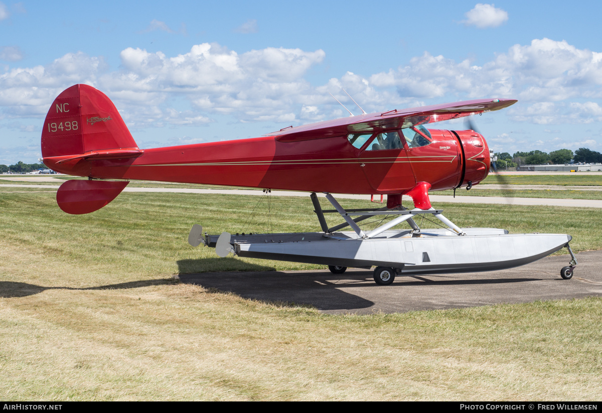 Aircraft Photo of N19498 | Cessna C-165 Airmaster | AirHistory.net #490085