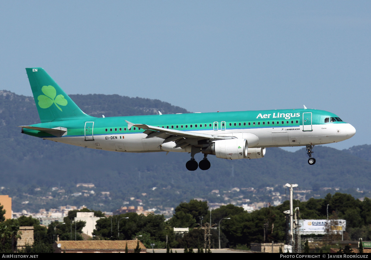 Aircraft Photo of EI-DEN | Airbus A320-214 | Aer Lingus | AirHistory.net #490101