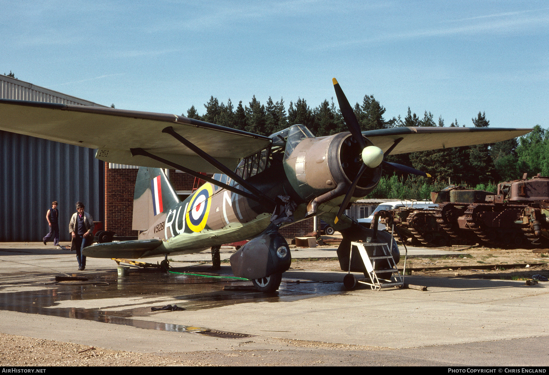 Aircraft Photo of G-BCWL / V9281 | Westland Lysander Mk3A | UK - Air Force | AirHistory.net #490115